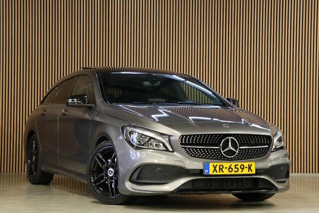 Mercedes-Benz CLA-KLASSE Shooting Brake 180 AMG | Panoramadak | Camera | Stoelverwarming | Navigatie | Bi-Xenon | Facelift | Trekhaak afneembaar | F1 Flippers | NAP Logisch | Nieuwe APK