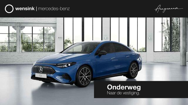 Mercedes-Benz CLA-KLASSE 250+ Launch Edition 85 kWh | Panoramadak | Stoelverwarming | Nightpakket | DISTRONIC | Achteruitrijcamera | Dodehoekassistent | Trekhaak |