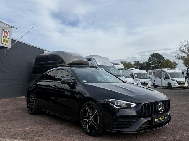 Mercedes-Benz CLA-KLASSE 200 AMG-LINE automaat panodak navi camera climate ctr cruise ctr keyless matrix lmv 18 inch sound dealer onderhouden