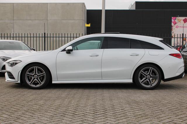 Mercedes-Benz CLA-KLASSE Shooting Brake 180 AUT7 AMG PANORAMADAK MEMORY CARPLAY SFEER TREKHAAK