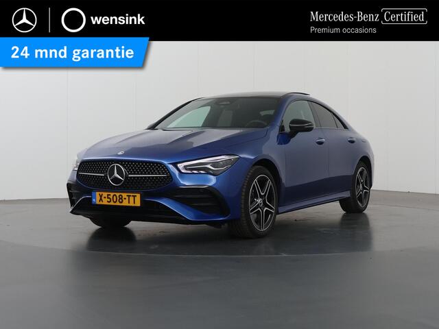 Mercedes-Benz CLA-KLASSE 250 e AMG Line | Night | Panoramadak | Stoelverwarming | Achteruitrijcamera |