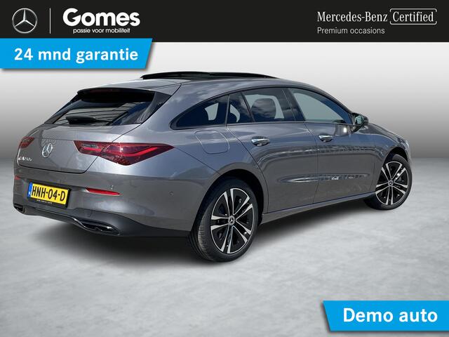 Mercedes-Benz CLA-KLASSE Shooting Brake 250 e Star Edition Luxury | Panoramadak | Nightpakket | MULTIBEAM LED | Dodehoekassistent | Sfeerverlichting | Stoelverwarming | Apple CarPlay | Android Auto | Achteruitrijcamera