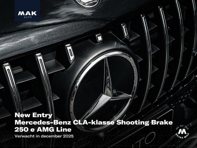 Mercedes-Benz CLA-KLASSE Shooting Brake 250 e AMG Line, pano, memory, 360 camera, nightpakket, HUD, 19", keyless, privacy
