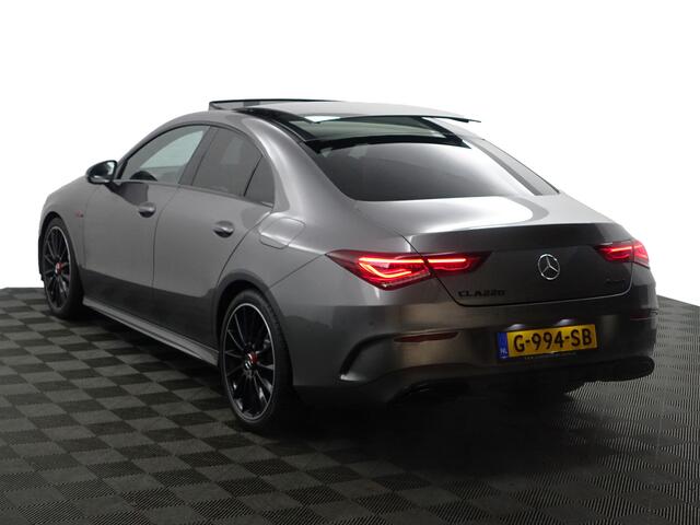 Mercedes-Benz CLA-KLASSE 220 4MATIC AMG Premium Plus Aut- Burmester Surround, Panoramadak, Carplay, Android Auto, Sfeerverlichting, Camera