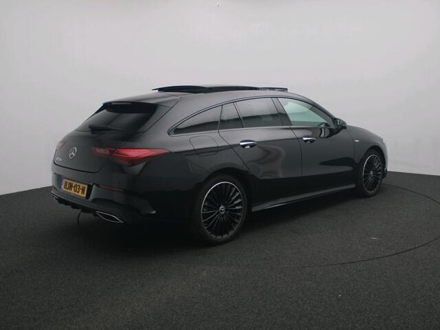 Mercedes-Benz CLA-KLASSE Shooting Brake 250 e Star Edition AMG Line Plus AMG Line | Night Pakket |Panorama Schuif-Kanteldak | Memory Stoelen | Head-up display | Parkeerpakket met 360°-camera. Inclusief 24 maanden Mercedes-Benz Certified garantie voor Europa.