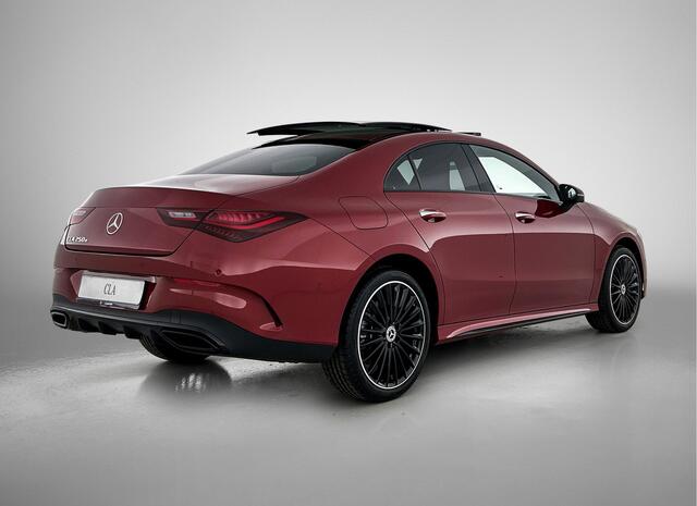 Mercedes-Benz CLA-KLASSE 250 e Business Solution AMG | AMG Line Plus pakket | Trekhaak | Panoramaschuifdak | Memorypakket | Head-up display | Augmented Reality navigatie | 360°-camera | Antidiefstalpakket GUARD 360° Plus | 19 inch AMG velgen |