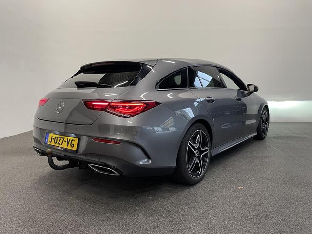 Mercedes-Benz CLA-KLASSE Shooting Brake 180 Business Solution AMG Trekhaak Navigatie Camera Parkeersensoren Cruise Control AMG stoelen Stoelverwarming Sfeerverlichting Elektrische kofferklep Full Led Climate Control