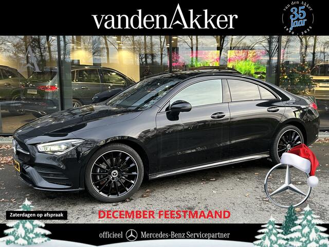 Mercedes-Benz CLA-KLASSE 250e AMG // Memory Stoelen // 360 Camera // Panoramadak // Sfeerverlichting // 19" AMG Velgen // Nightpakket // MultiBeam LED