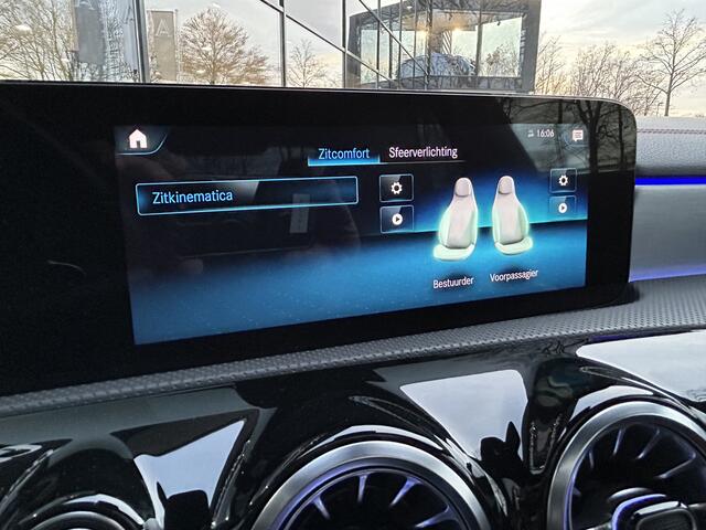 Mercedes-Benz CLA-KLASSE 250e AMG // Memory Stoelen // 360 Camera // Panoramadak // Sfeerverlichting // 19" AMG Velgen // Nightpakket // MultiBeam LED