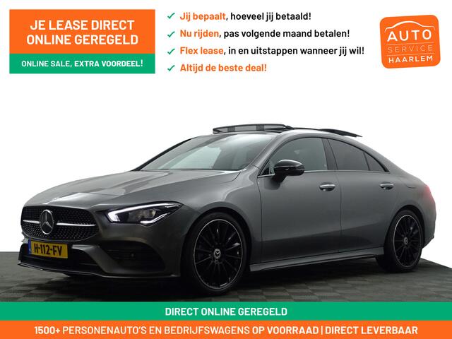 Mercedes-Benz CLA-KLASSE 180 AMG Premium Night Edition Aut- NAP 37dkm, Burmester Audio, Panoramadak, Carplay, Android Auto, Sfeerverlichting