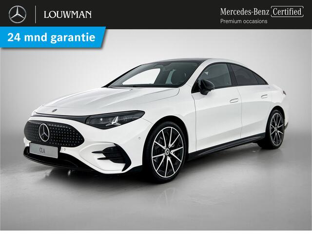 Mercedes-Benz CLA-KLASSE 250+ AMG Nightpakket Launch Edition 85 kWh | Trekhaak | Distronic | Alarm | Memory | Sfeerverlichting | Panoramadak | Dode Hoek Ass | Inclusief 24 maanden Mercedes-Benz Certified garantie voor Europa |