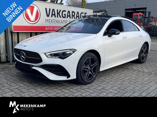 Mercedes-Benz CLA-KLASSE 250 e AMG Line FACELIFT 19"/Panoramadak/Matrix LED/Burmester/360 camera/Stoelverwarming + memory/Apple Carplay & Android Auto