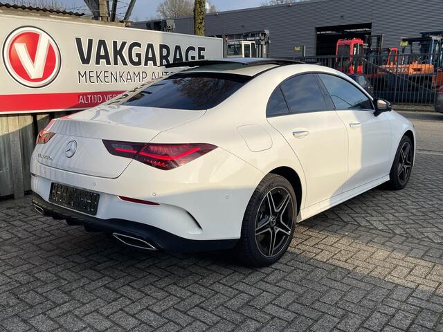 Mercedes-Benz CLA-KLASSE 250 e AMG Line FACELIFT 19"/Panoramadak/Matrix LED/Burmester/360 camera/Stoelverwarming + memory/Apple Carplay & Android Auto
