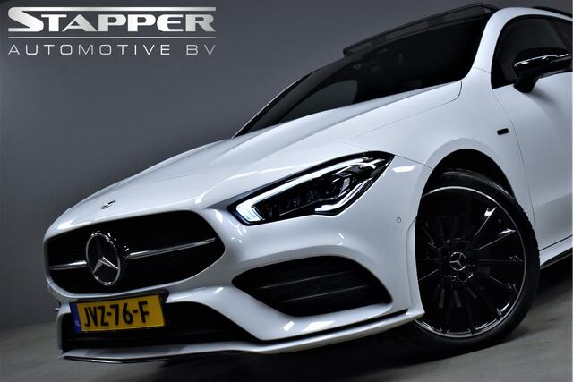 Mercedes-Benz CLA-KLASSE 250 e 218pk AMG-Line Limited 1e Eig. Dealer OH Pano/Sfeer/Virtual/Camera/Navi/Stoelverw./Pdc/Cruise/Lmv19"