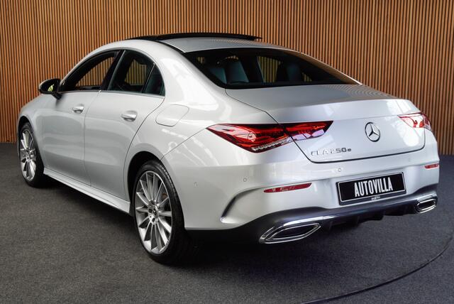 Mercedes-Benz CLA-KLASSE 250 e AMG Line Panodak Navi Leer Camera PTS Ambient Stoelverwarming LM velgen BTW auto
