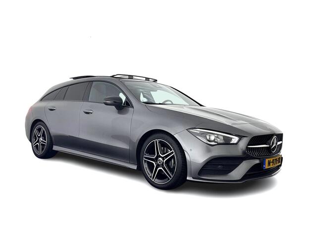 Mercedes-Benz CLA-KLASSE Shooting Brake 180 Business Solution AMG (INCL-BTW) *PANO | LEATHER-MICROFIBRE | FULL-LED | AMBIENTLIGHT | BLINDSPOT | HEATED-SPORTSEATS | WIDESCREEN-DIGICOCKPIT | DAB+ | NAVI-FULLMAP | CAMERA | PRIVACYGLASS | 18''ALU*