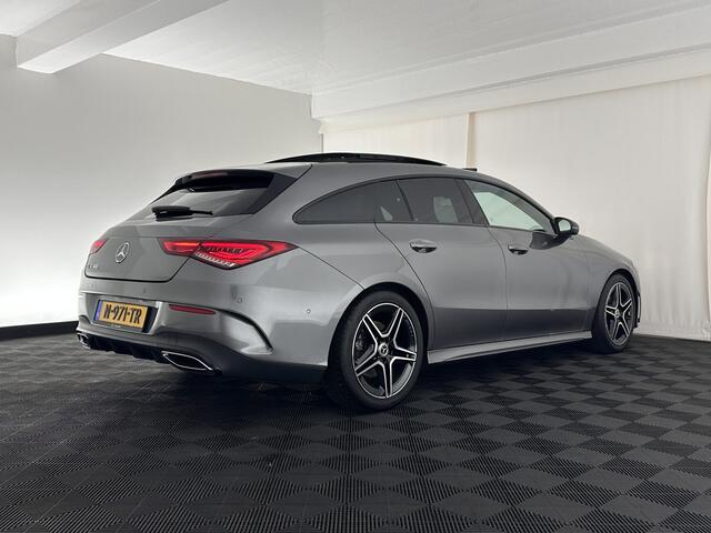 Mercedes-Benz CLA-KLASSE Shooting Brake 180 Business Solution AMG (INCL-BTW) *PANO | LEATHER-MICROFIBRE | FULL-LED | AMBIENTLIGHT | BLINDSPOT | HEATED-SPORTSEATS | WIDESCREEN-DIGICOCKPIT | DAB+ | NAVI-FULLMAP | CAMERA | PRIVACYGLASS | 18''ALU*