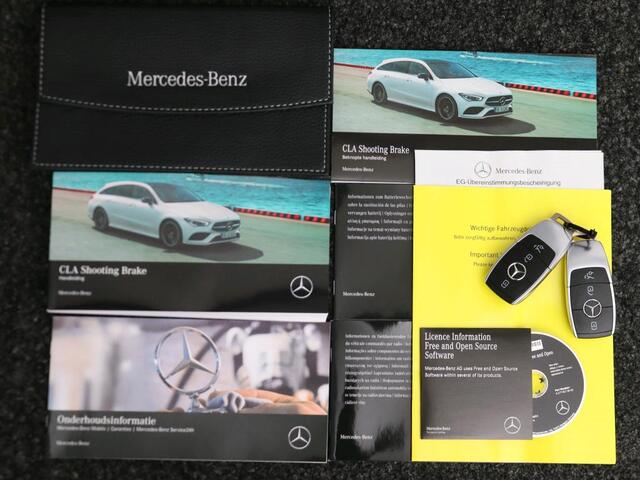 Mercedes-Benz CLA-KLASSE Shooting Brake 180 Business Solution AMG AMG | Night Pakket | Panorama Schuif-Kanteldak | Trekhaak | Memory Voorstoelen. Inclusief 24 maanden Mercedes-Benz Certified garantie voor Europa.