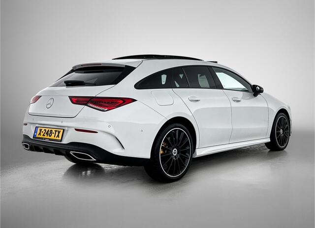 Mercedes-Benz CLA-KLASSE Shooting Brake 250 e AMG Nightpakket | Panoramadak | Sfeerverlichting | Augmented Reality | Dode Hoek Ass | Car Play | Inclusief 24 maanden Mercedes-Benz Certified garantie voor Europa.