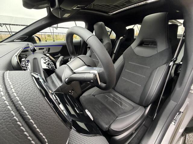 Mercedes-Benz CLA-KLASSE 180 Business Solution AMG | Nightpakket | Panoramadak | AMG Line Plus | Burmester | Elek. Trekhaak | Rijassistentiepakket | HUD | 360° camera | Techniekpakket | Winter pakket | Apple Carplay/Android Auto |