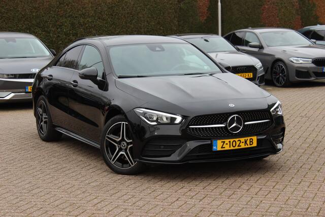 Mercedes-Benz CLA-KLASSE 250 e Business Solution AMG Limited / Camera / Sfeerverlichting / CarPlay / 18'' / Navigatie / Stoelverwarming / DAB / Cruise Control