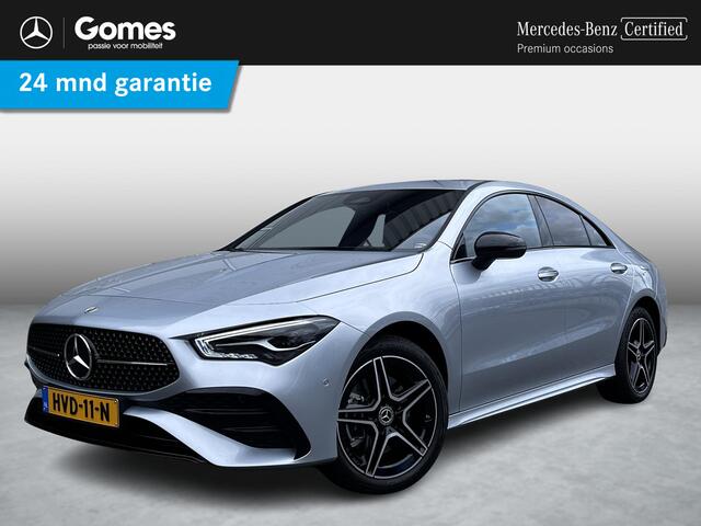 Mercedes-Benz CLA-KLASSE 250 e Star Edition AMG | Night Pakket | Dodehoekassistent | Apple CarPlay | Android Auto | Sfeerverlichting | Stoelverwarming | Parkeersensoren | Achteruitrijcamera | Elektrisch Inklapbare Buitenspiegels