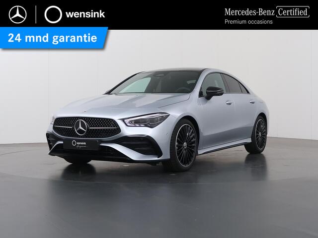Mercedes-Benz CLA-KLASSE 180 Business Solution AMG | Panoramaschuifdak | AMG-line plus | Head-Up | Dodehoekassistent | Nightpakket |
