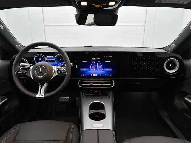 Mercedes-Benz CLA-KLASSE 250+ Business Solution 85 kWh | Sierdelen in geanodiseerd antraciet | Vast panoramadak | MBUX Virtuele Assistant | URBAN GUARD | Stoelverwarming | Gezichtsherkenning |
