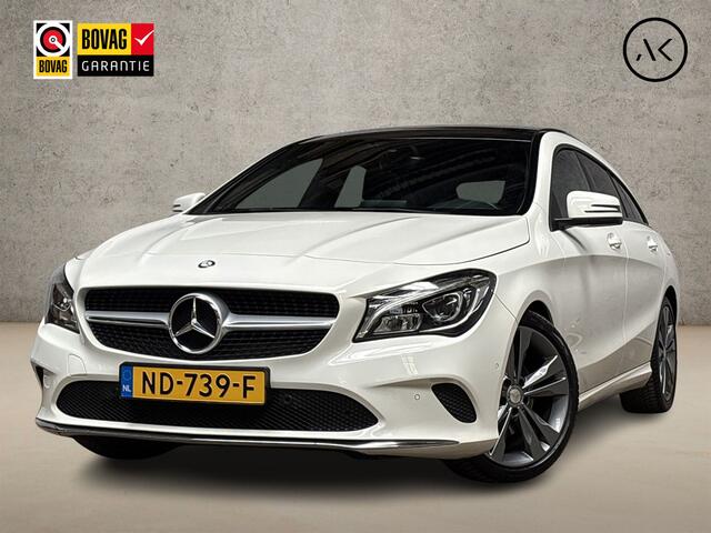 Mercedes-Benz CLA-KLASSE 180 AMG Sport Automaat (SCHUIFDAK, GROOT NAVI, LEDER, GETINT GLAS, SPORTSTOELEN, ZWART HEMEL, CRUISE, NIEUWE APK, NIEUWSTAAT)