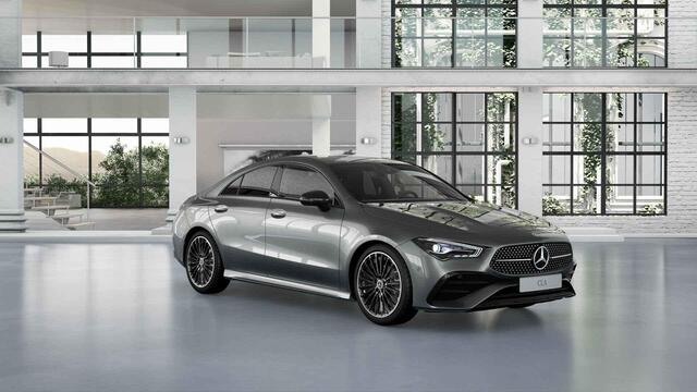 Mercedes-Benz CLA-KLASSE 180 AMG Line | Night | Panoramadak | Sfeerverlichting | 19" multispaaks velgen |