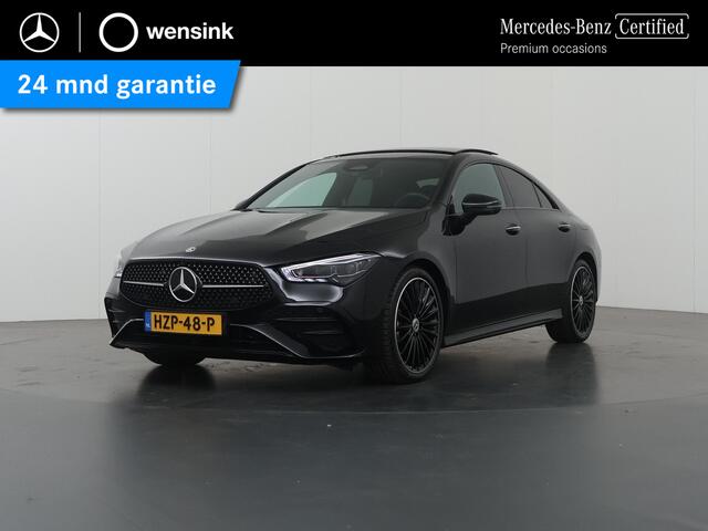 Mercedes-Benz CLA-KLASSE 180 Business Solution AMG | Panoramaschuifdak | AMG Line Plus | Head-up display | Nightpakket | 360° camera | Dodehoekassistent |