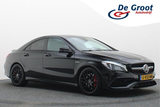 Mercedes-Benz CLA-KLASSE AMG 45 4MATIC Memory, Sfeerverlichting, Harmen & Kardon, Apple Carplay, ACC, 19"