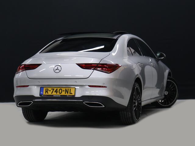 Mercedes-Benz CLA-KLASSE 250 e AMG Sport [SCHUIFKANTELDAK, APPLE CARPLAY, ANDROID, VOL LEDER, STOELVERWARMING, CAMERA, PDC 360, CRUISE, CLIMATE, NIEUWSTAAT]