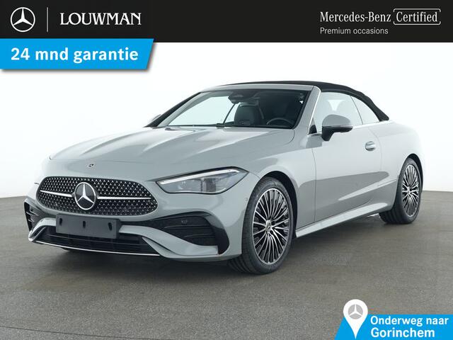 Mercedes-Benz CLE Cabriolet 180 AMG Line AMG Line | Ledkoplampen | Memory pakket voorstoelen | (19 inch) multispaaks lichtmetalen AMG velgen. Inclusief 24 maanden Mercedes-Benz Certified garantie voor Europa.