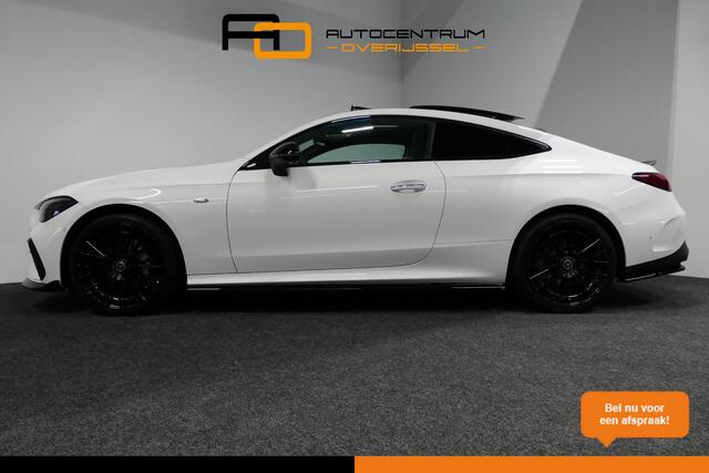 Mercedes-Benz CLE Coupé 300 e AMG Line / E53 AMG Look / Maxton design Bodykit / Panoramadak / Elektr. verstelbare voorstoelen + memory / Digital Light (Laser) / Apple Carplay - Android Auto / Stoelverwarming / Ambienteverlichting / 20'' LMV / Stuurwiel verwarming / Night pakket