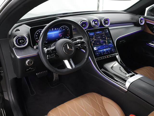 Mercedes-Benz CLE Coupé 200 AMG Line | Nappalederen bekleding | Digital Light | Rijassistentiepakket | Standkachel | Head-up display | 360 graden camera | Sfeerverlichting |