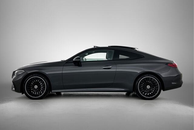 Mercedes-Benz CLE Coupé 200 AMG Nightpakket | Panoramadak | Burmester® | Head-up | Alarm | Memory | 360° Camera | Dode Hoek Ass | Inclusief 24 maanden Mercedes-Benz Certified garantie voor Europa.
