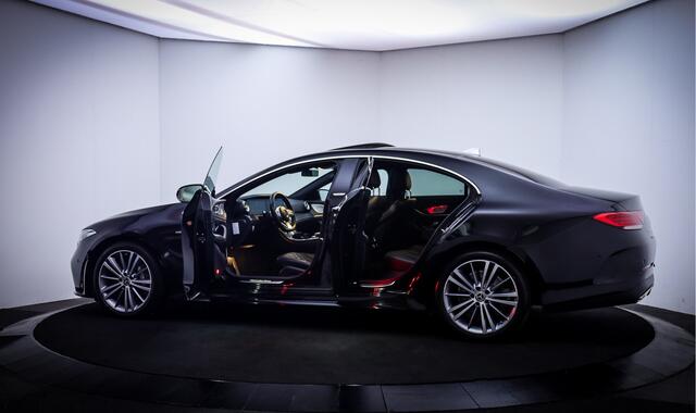 Mercedes-Benz CLS-KLASSE 450 4MATIC AMG Premium Plus SCHUIFDAK/BURMESTER/360 CAM/ACC/MEMORY/STOELVERW+KOELING/LEDER/CARPLAY/BLINDSPOT/LMV