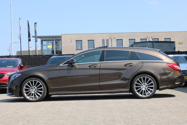 Mercedes-Benz CLS-KLASSE Shooting Brake 220d AUT9 AMG Line SCHUIFDAK LEDER 360-CAMERA COMAND 19'' NL AUTO