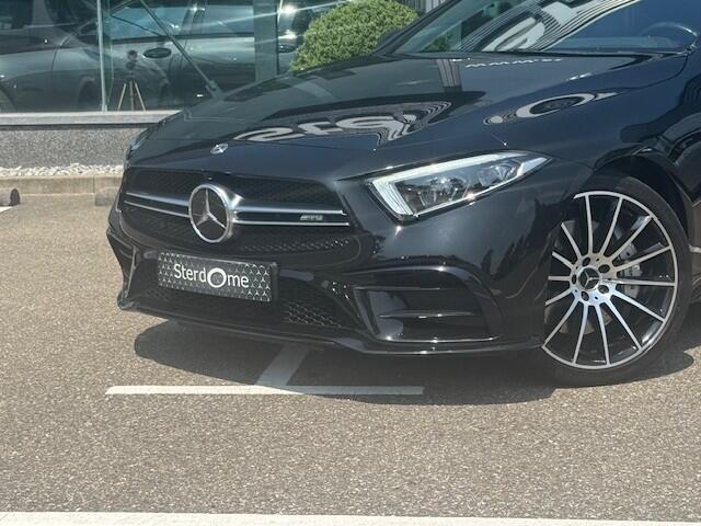 Mercedes-Benz CLS-KLASSE AMG 53 4MATIC+ Premium Plus l Schuif- / Kanteldak l Distronic Plus l Memory l Stoelverwamarming en Stoelventilatie l Head Up l LED adaptief l Airmatic l Keyless Go l Burmester l Sfeerverlichting l Nappa LEDER l AMG Night pakket l Achteruitrij camera | Dra