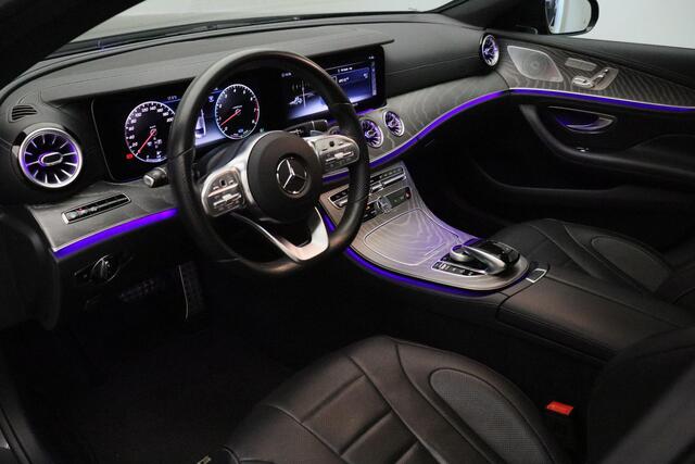 Mercedes-Benz CLS-KLASSE 450 4MATIC Premium Plus 2019 AMG Line | Memory Seats | Stoelverwarming & Verkoeling & Massage | Schuif Kantel Dak | Adaptive Cruise Control | Carplay | Sfeerverlichting | 2 Sleutels Keyless | Boekjes