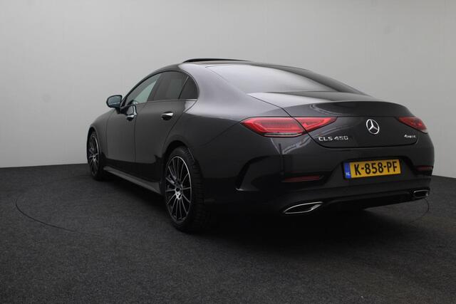 Mercedes-Benz CLS-KLASSE 450 4MATIC Premium Plus 2019 AMG Line | Memory Seats | Stoelverwarming & Verkoeling & Massage | Schuif Kantel Dak | Adaptive Cruise Control | Carplay | Sfeerverlichting | 2 Sleutels Keyless | Boekjes