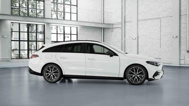 Mercedes-Benz Cla Shooting Brake 200 Business Solution AMG 58 kWh | Memorypakket | panoramadak | Sportstoelen | 19 inch Velgen | Nightpakket | Dodehoekassistent |