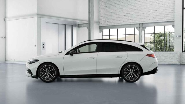Mercedes-Benz Cla Shooting Brake 200 Business Solution AMG 58 kWh | Memorypakket | panoramadak | Sportstoelen | 19 inch Velgen | Nightpakket | Dodehoekassistent |
