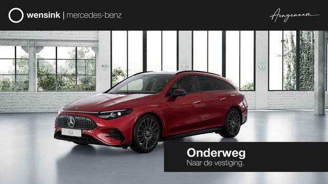 Mercedes-Benz Cla Shooting Brake 250+ Business Solution AMG 85 kWh | AMG Line Plus | Premium Pakket | Winterpakket | Superscreen | Verwarmd stuurwiel | Dodehoekassistent | Nightpakket |