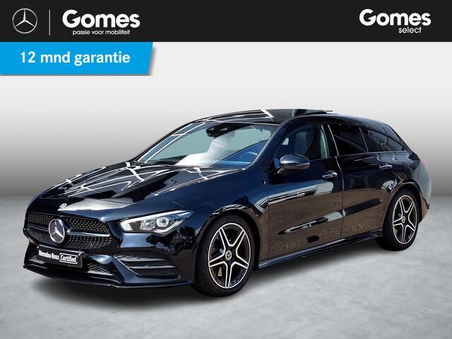 Mercedes-Benz Cla Shooting Brake 200 Business Solution AMG | Panoramadak | Night Pakket | Achteruitrijcamera | Sfeerverlichting | Stoelverwarming | Widescreen | Advanced Sound System | Keyless-GO | Elektrische achterklep