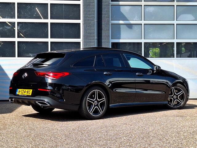 Mercedes-Benz Cla Shooting Brake 200 Business Solution AMG | Panoramadak | Night Pakket | Achteruitrijcamera | Sfeerverlichting | Stoelverwarming | Widescreen | Advanced Sound System | Keyless-GO | Elektrische achterklep