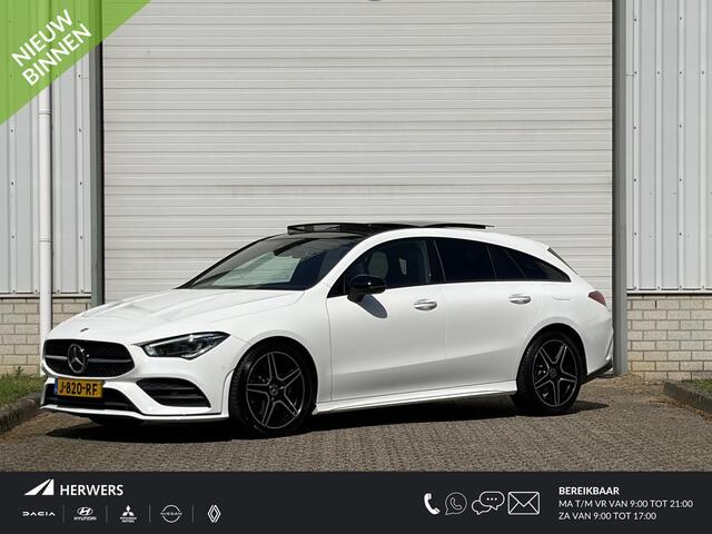Mercedes-Benz Cla Shooting Brake 200 Business Solution AMG / Schuif Kantel Dak / Android Auto / Apple Carplay / Elektrische Stoelen / Stoelverwarming / Elektrische Achterklep /