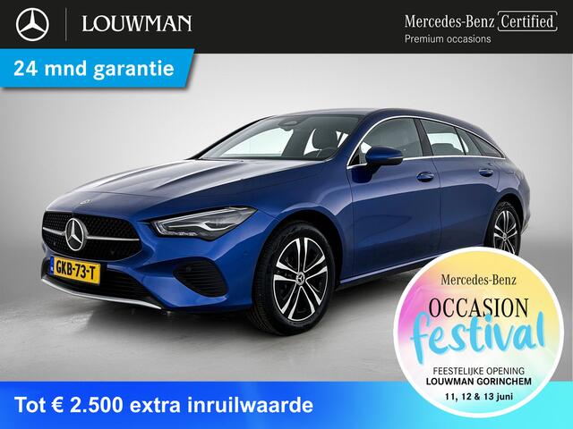Mercedes-Benz Cla Shooting Brake 250 e Star Edition | Trekhaak | Ledkoplampen | Distronic | Parkeerpakket met achteruitrijcamera | Stoelverwarming. Inclusief 24 maanden MB Certified garantie voor Europa.