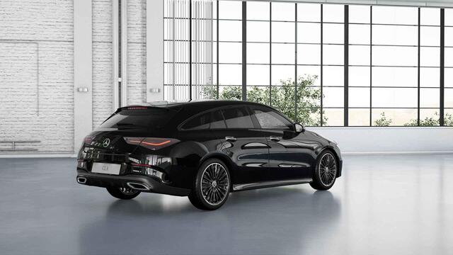 Mercedes-Benz Cla Shooting Brake 180 Business Solution AMG | Panoramaschuifdak | Premium plus | Night pakket | Multispaaks velgen | Head-up display | Dodehoekassistent | 360° camera | Stoelverwarming |